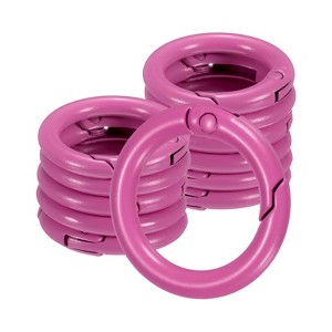 Unique Bargains Metal Spring O Rings Zinc Alloy Durable Multipurpose Lightweight Buckle 5/8 Inch - 1 of 4