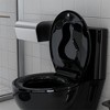 Toilet Seat, Soft Close Lid, Slow Close Noiseless Design, American Standard Compatible - 3 of 4