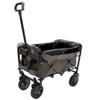FURNIinspire Outdoor Serving Carts Minimeetall Multi-use Bag Collapsible Foldable Wagon Cart Beach Wagon for Camping, Green, 25.98"*17.32"*37.4" - 2 of 4