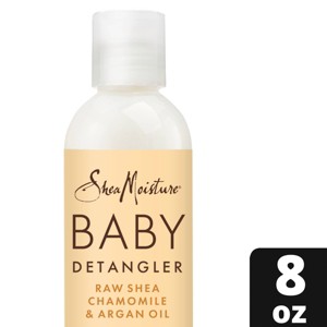 SheaMoisture Baby Raw Shea + Chamomile + Argan Oil Moisturizes & Detangles for Curls & Coils Detangler - 8 fl oz - 1 of 4