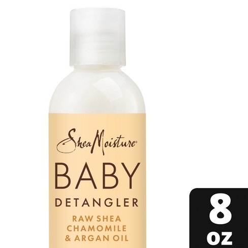 SheaMoisture Baby Raw Shea + Chamomile + Argan Oil Moisturizes & Detangles for Curls & Coils Detangler - 8 fl oz - image 1 of 4