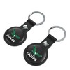Keyscaper NFL AFC Historic Teams Insignia Black Airtag Holder 2-Pack - 2 of 4