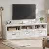 TV Console Media Cabinet, 70in to 8in TV Stand, Mid Century Modern Entertainment Center - 3 of 4