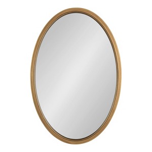 Kate and Laurel Hogan MDF Oval, 24x36, Gold - 1 of 4