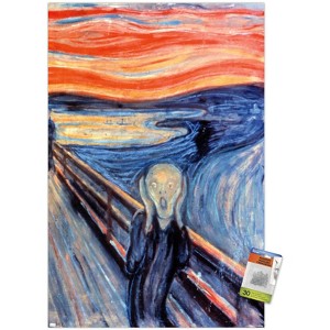 Trends International The Scream by Edvard Munch Unframed Wall Poster Prints - 1 of 4