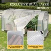 2-ft L x 4-ft W x 2-ft H White Pop-up Greenhouse - 4 of 4