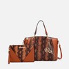 MKF Collection Addison Snake Embossed Women’s Tote Bag with matching Wristlet Pouch by Mia K - 2 of 3