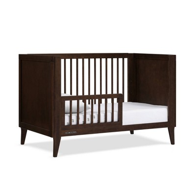 Ollie Walnut Espresso 4-in-1 Convertible Crib