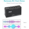 Pyle 2-Channel Hum Eliminator Noise Destroyer (PHE300) - Ultra-Compact Design - 2 of 4
