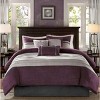 NicBex 7 Piece Faux Suede Cal King Bed Set,Comfort Sheets Set for Bedroom - 2 of 4