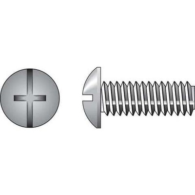 1/4-20X1 Truss Combination - Machine Screw - Zinc