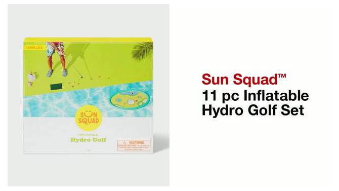 11pc Inflatable Hydro Golf Set - Sun Squad&#8482;, 2 of 6, play video