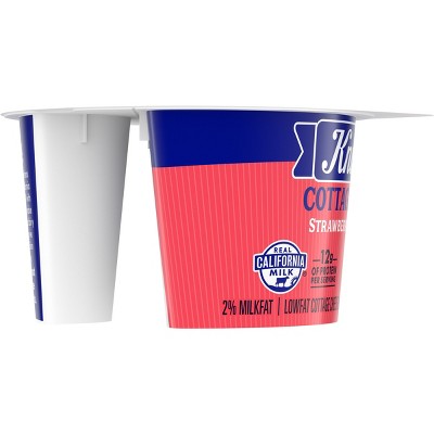 Knudsen Strawberry Cottage Cheese Doubles - 4.7oz