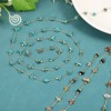 Unique Bargains Brass Smooth Decoration Irregular Gemstone Chains for Jewelry Making Craft - 2 of 4