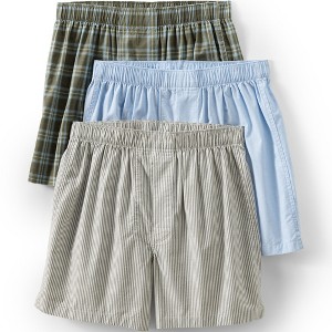 Lands' End Men's Poplin Boxers (3-pack) - 1 of 3