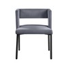 Meridian Furniture,Caleb Velvet Dining Chair, Set of 2 - 4 of 4