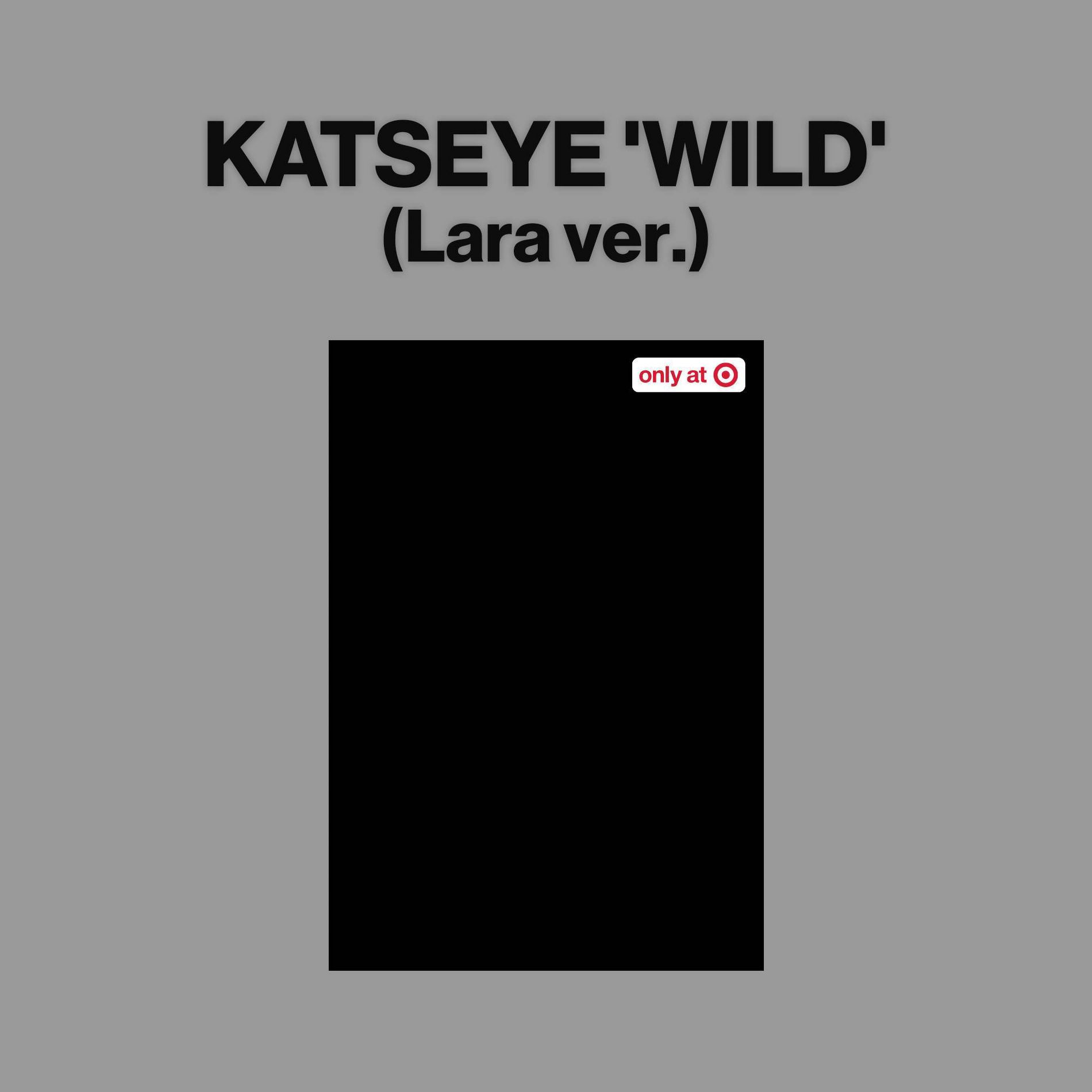 KATSEYE - WILD (Lara. Ver.) (Target Exclusive, CD)