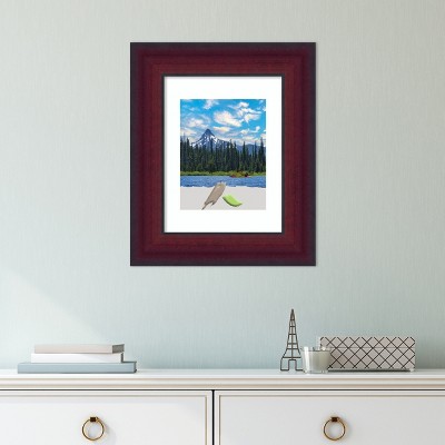 Canterbury Cherry Wood Picture Frame with Black Inner Edge