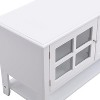 Modern TV Stand for TVs Up to 60"" TV Console Entertainment Center Multi-Functional Storage Cabinet with Shelves for Living - 3 of 4