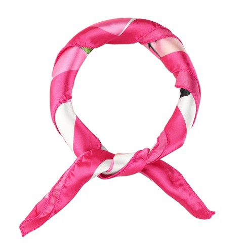 Unique Bargains Women s Circle Pattern Square Neck Scarf Neckerchief 20 X 20 Target