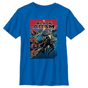 Boy's Black Adam Justice Cover T-Shirt - 1 of 4