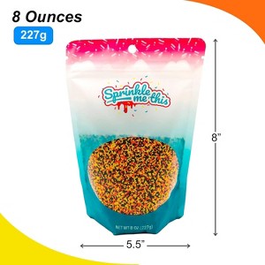 Sprinkle Me This – A Touch of Autumn – The Perfect Harvest Fall Nonpareils in Warm Red, Orange, Yellow & Brown - 1 of 4