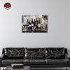 Notoriart Now Serving Champagne Bar Cart Art For Men Framed - 2 of 4