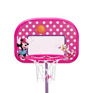 Disney Minnie Mouse Kids Basketball Hoop Set - 1 of 4