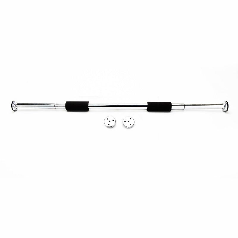 Mind Reader Metal Pull-Up Bar Upper Body Doorway Trainer with Easy Extender, 1 of 6