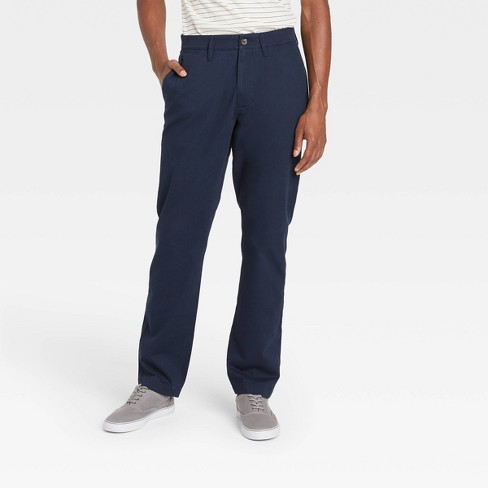 Men's Every Wear Athletic Fit Chino Pants - Goodfellow & Co™ Fighter Pilot Blue  36x30 : Target