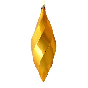 Vickerman 8" Swirl Finial Ornament - 1 of 3