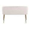 46" Fran Glam Bench - LumiSource - 4 of 4
