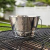 BRINJOY Citronella Candle 28-Ounce – Triple Wick Metal Bucket with Lid (Silver) – Long-Lasting Outdoor Candle for Patio, Deck, Garden, Backyard - 4 of 4