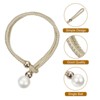 Unique Bargains Hand Woven Decorative Bedroom Living Room Curtain Tieback 4 Pcs - 3 of 4