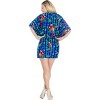 HAPPY BAY Women's Summer Vacation Mini Swimwear Bathing Suit Dress Plus Size Holiday Beach Dress Coverups Beach Wear Swimsuit Cover-up 3X-4X Blue Bird - 3 of 4