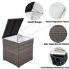 Mshliw 4-Piece Patio Sectional Wicker Rattan Sofa Set with Storage Box, Wicker and Cushions, Outdoor Furniture for Garden, Patio, or Backyard - 4 of 4