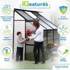 Machrus Ogrow 4 x 6 FT Walk-In Greenhouse with Sliding Door and Adjustable Roof Vent - 3 of 4