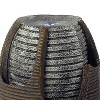 Sunnydaze Outdoor Polyresin Solar Powered Bubbling Pot with Silver Accents Water Fountain with LED Light - 22" - 4 of 4