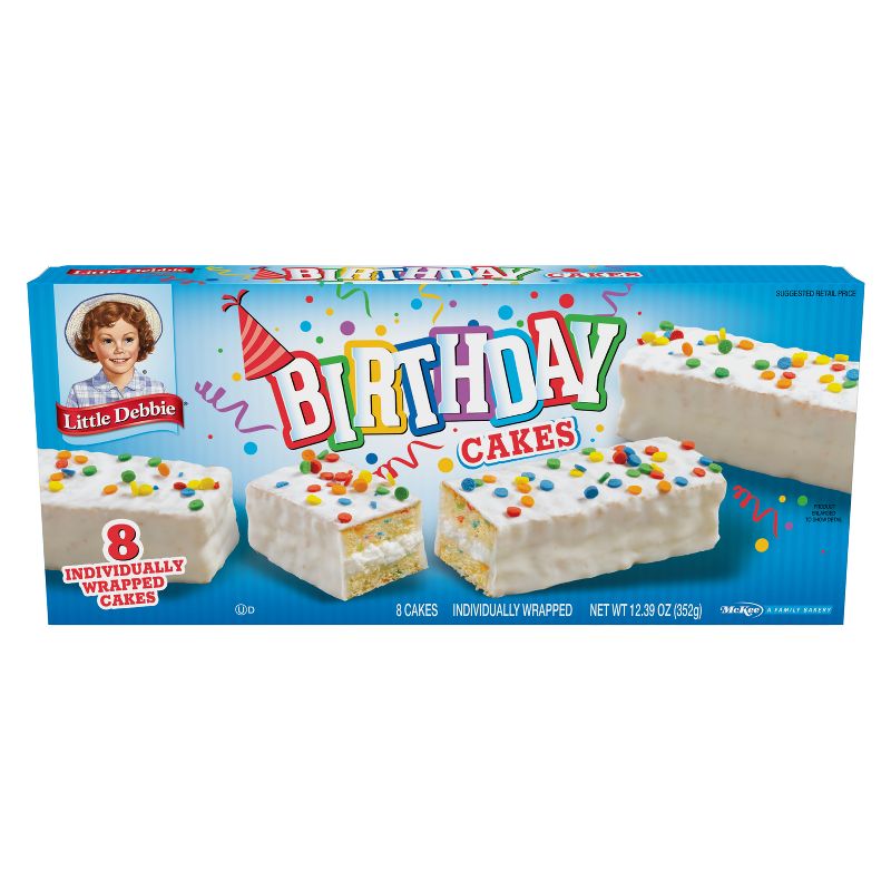 Little Debbie Birthday Cakes - 12.39oz, 3 of 6