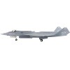 Northrop YF-23 Black Widow II Stealth Fighter Aircraft "#87-0801, PAV-2" (1990) US Air Force 1/72 Diecast Model by Hobby Master - 2 of 4