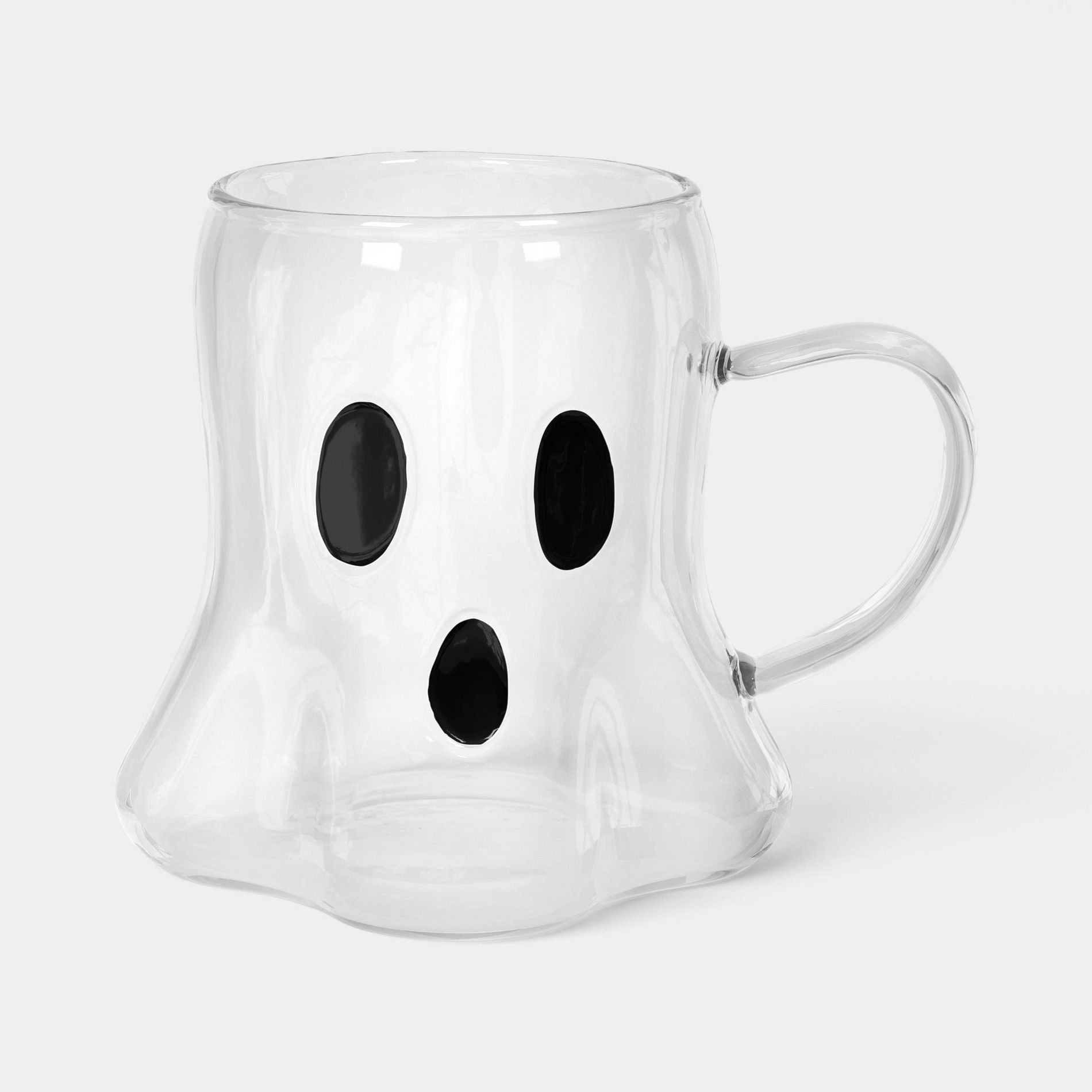 14.5 fl oz Ghosty Glass Figural Mug - Hyde and EEK! Boutique™