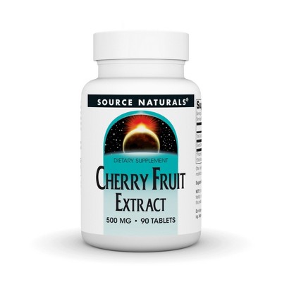 Cherry Fruit Extract 500mg by Source Naturals, Inc.  -  90 Tablet