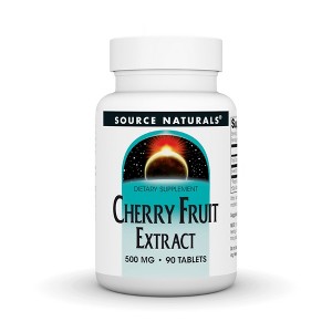 Cherry Fruit Extract 500mg by Source Naturals, Inc.  -  90 Tablet - 1 of 3