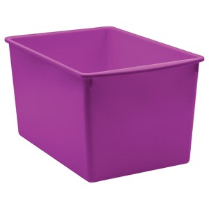 Teacher Created Resources Purple Plastic Multi-Purpose Bin (Pack of 6) - 1 of 1
