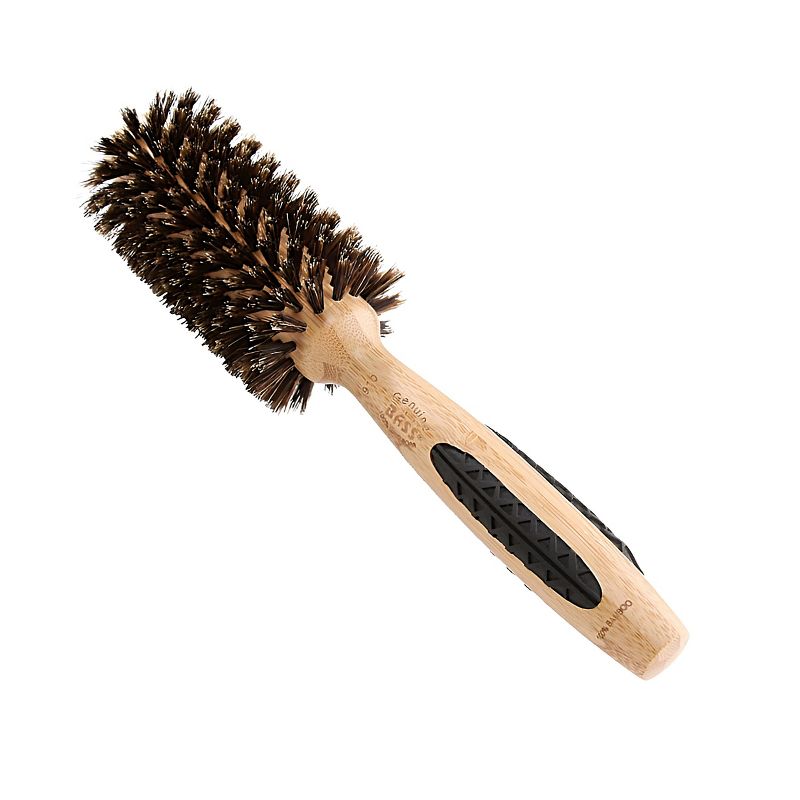 Bass Brushes Straighten & Curl Hair Brush Premium Bamboo Handle Round Brush with 100% Pure Bass Premium Firm Natural Boar Bristles Medium Medium, 2 of 4