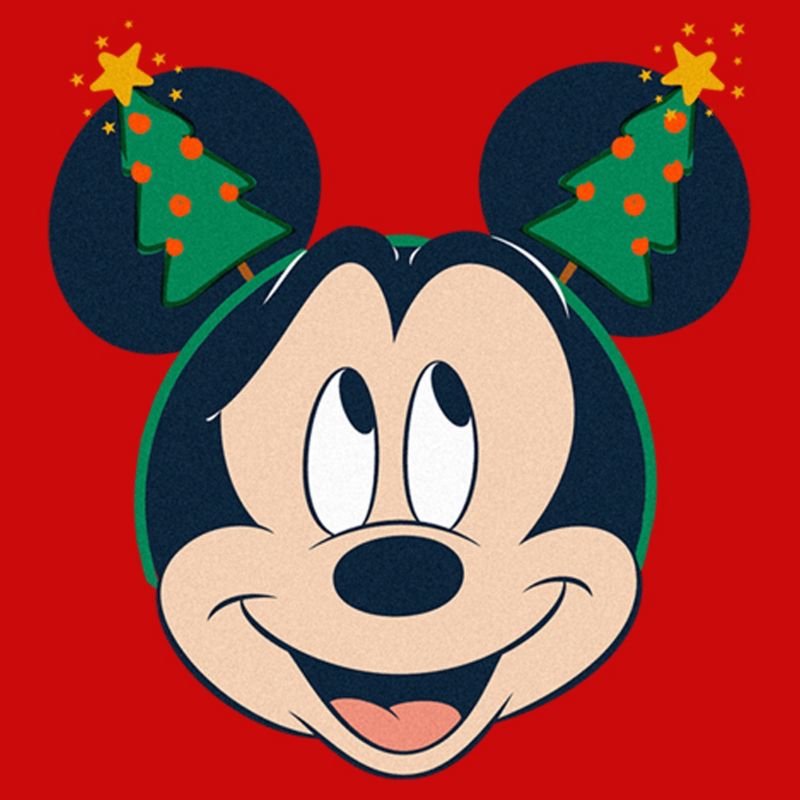 Boy's Mickey & Friends Christmas Tree Ears T-Shirt, 2 of 5