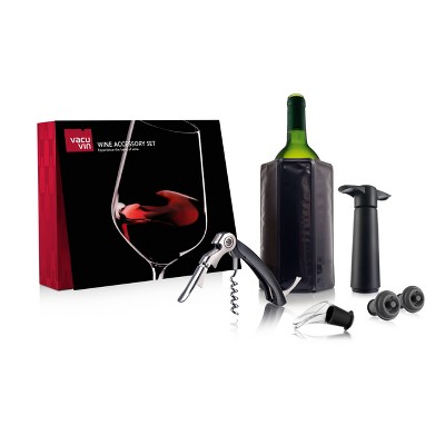 Vacu Vin Six Piece Wine Accessory Gift Set