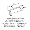 Amerock Enlivity Pull for Cabinets, Drawers, and Furniture - 3 of 4