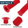 Unique Bargains Bike Handlebar Grips Covers 3.94" Red 1 Pair - 4 of 4