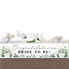 Big Dot of Happiness Boho Botanical Bride - Greenery Bridal Shower and Wedding Party Decorations Party Banner - 3 of 4